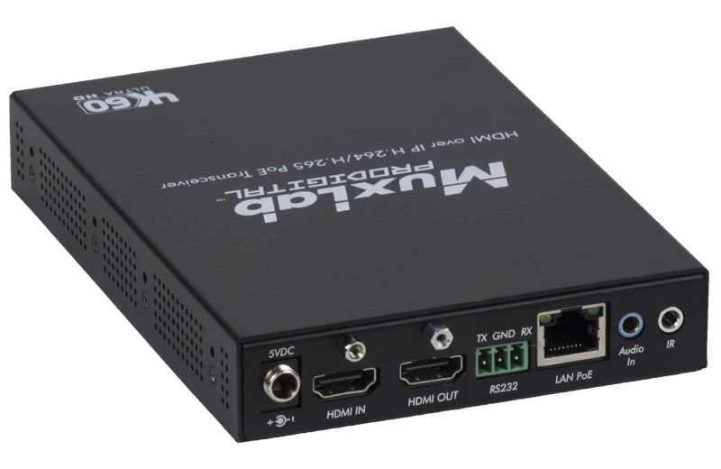 Muxlab HDMI over IP H.264/H.265 PoE 4K/60 500764-TX-V2
