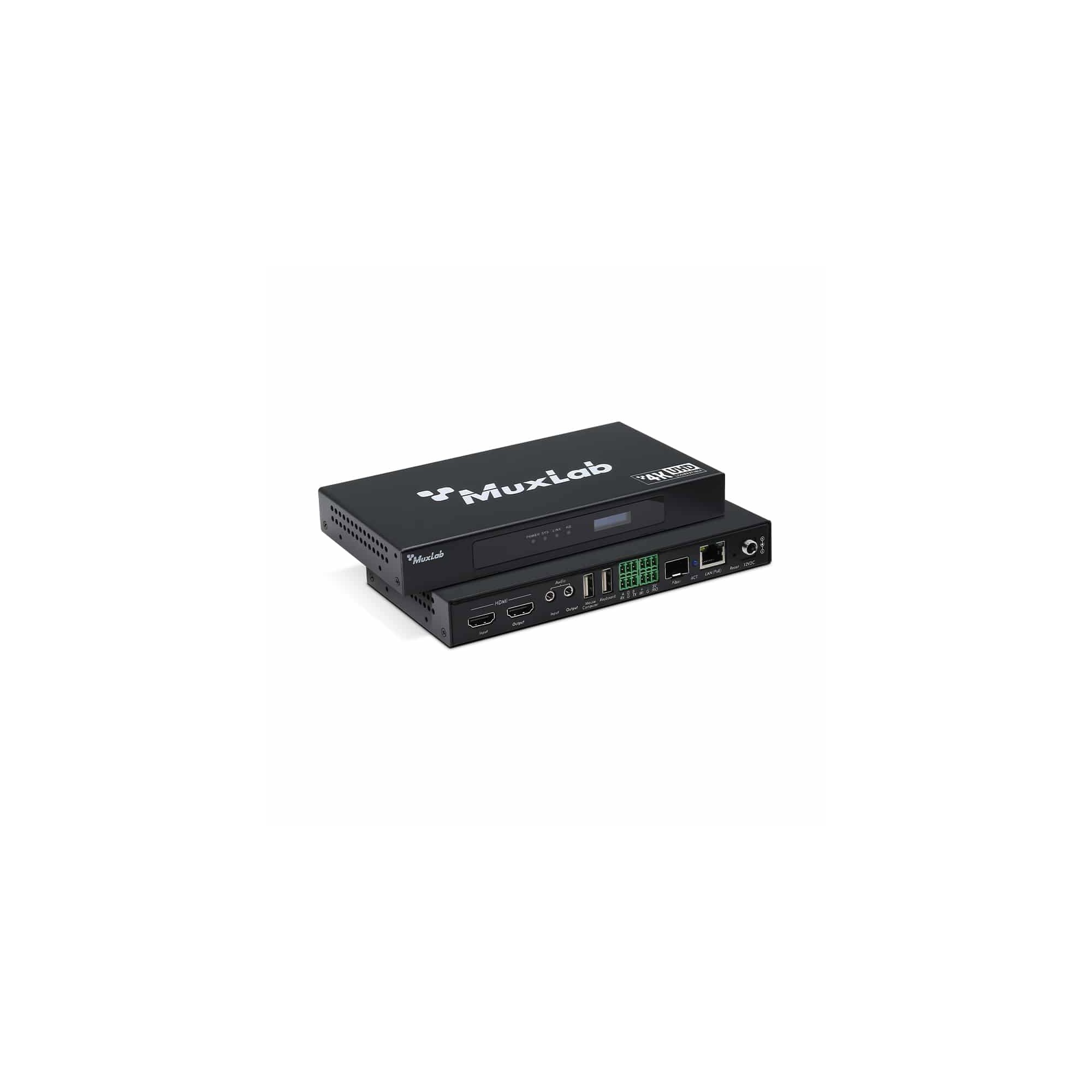 Muxlab HDMI over IP PoE Seamless Transceiver, 4K30