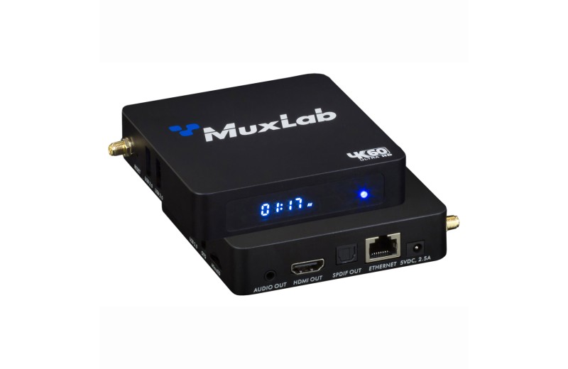 Muxlab HDMI over IP Receiver with Signage Player 500890