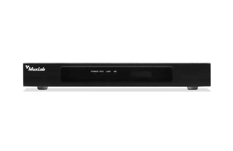 Muxlab HDMI over IP PoE Workstation Transceiver, 4K30 500862