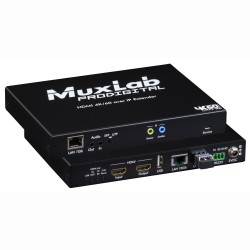 Muxlab HDMI 4K/60 KVM over IP Πομποδέκτης 10Gb,Fiber