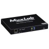 Muxlab HDMI 4K/60 KVM over IP Transceiver 10Gb,Fiber 500766-FIBER
