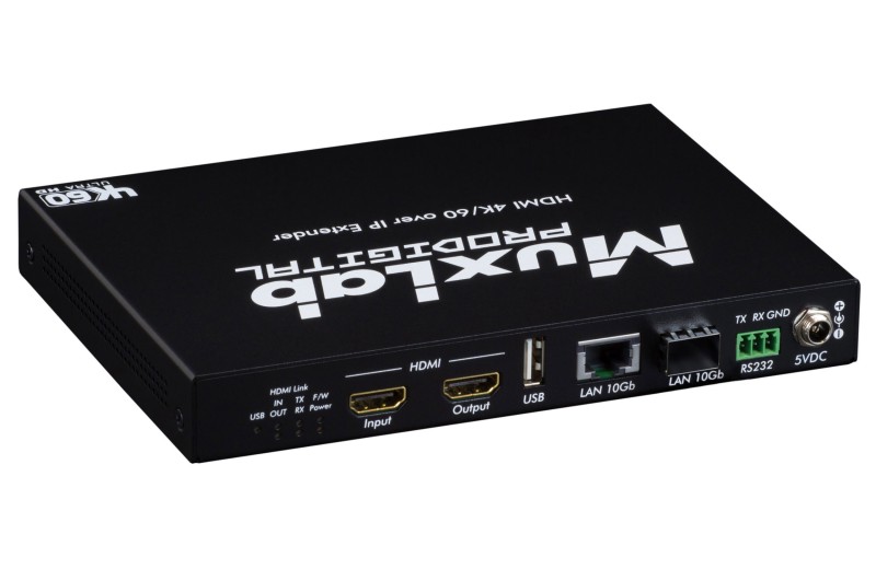 Muxlab HDMI 4K/60 KVM over IP Transceiver 10Gb, UTP 500766
