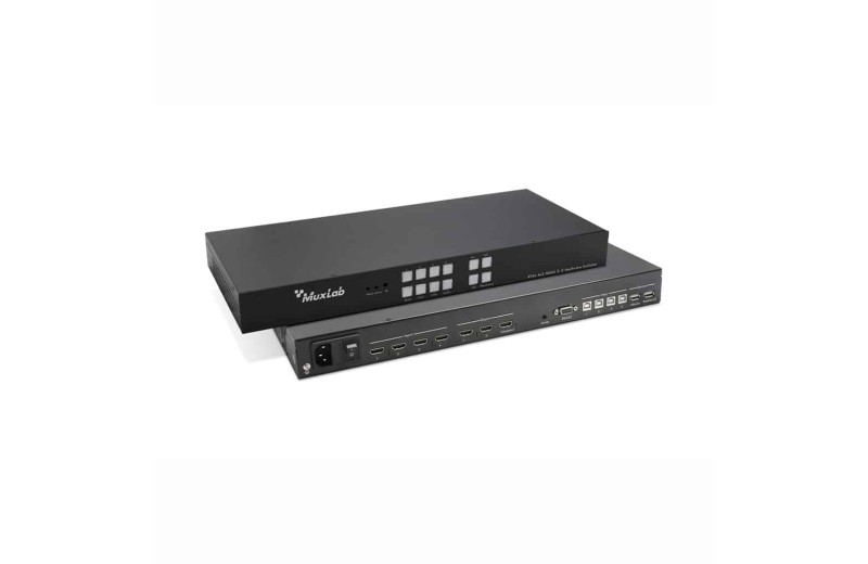 Muxlab KVM 4?2 HDMI 2.0 Multiview Switcher 500870