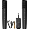 Tazata MF9S Wireless Microphone (Pair) - Black