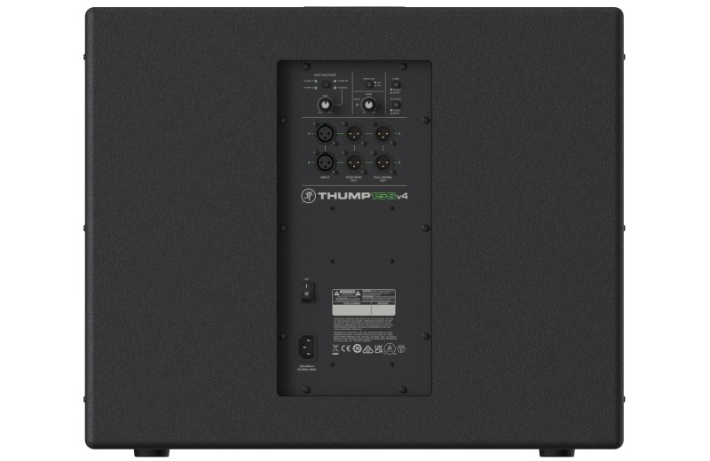 Mackie Thump15Sv4 Active Subwoofer - Black