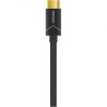 Crystal Audio HDMI-GOLD 1.5m Black