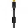 Crystal Audio HDMI-PR GOLD 1.8m Μαύρο