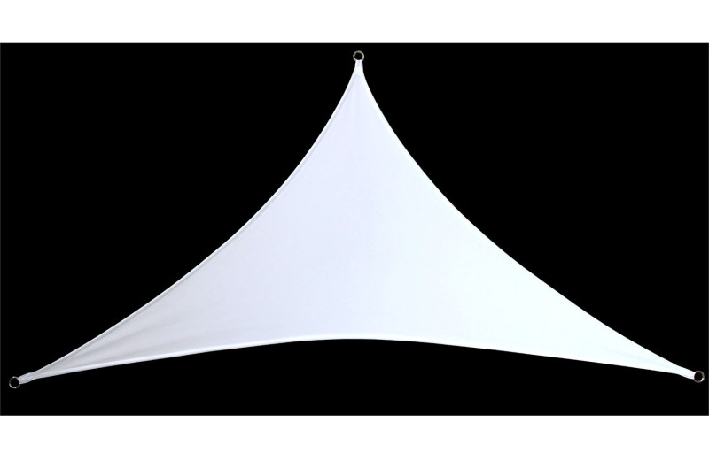 Ibiza Lycra Triangle Shaped For Projection of Lights, Gobos & Lasers 2.1m - White