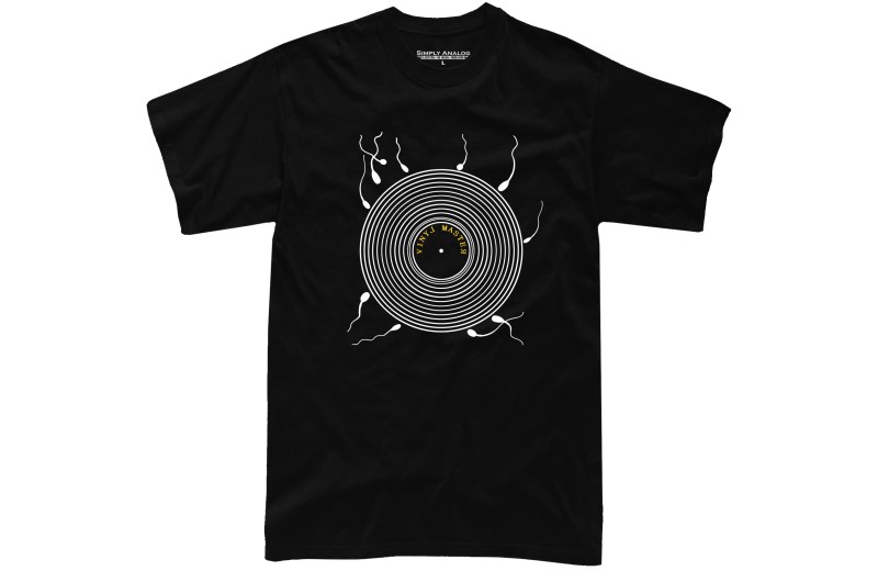 Simply Analog Vinyl Master The Fertilization T-Shirt- L