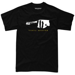 Simply Analog Vinyl Master The Finger T-Shirt- S