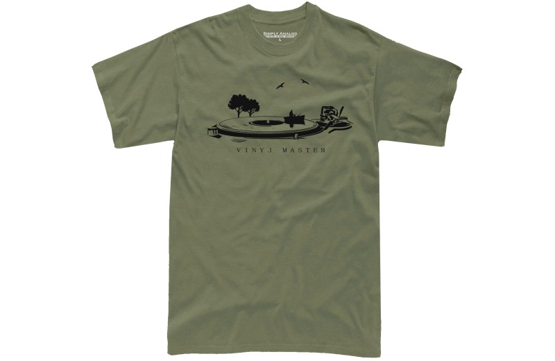 Simply Analog Vinyl Master The Lake T-Shirt- M