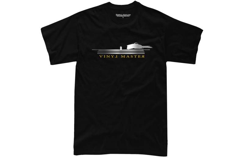 Simply Analog Vinyl Master Turntable T-Shirt- S