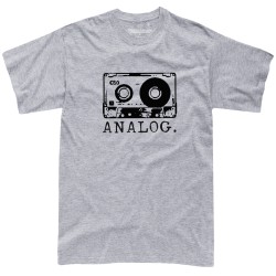 Simply Analog Vinyl Master Cassette T-Shirt- S