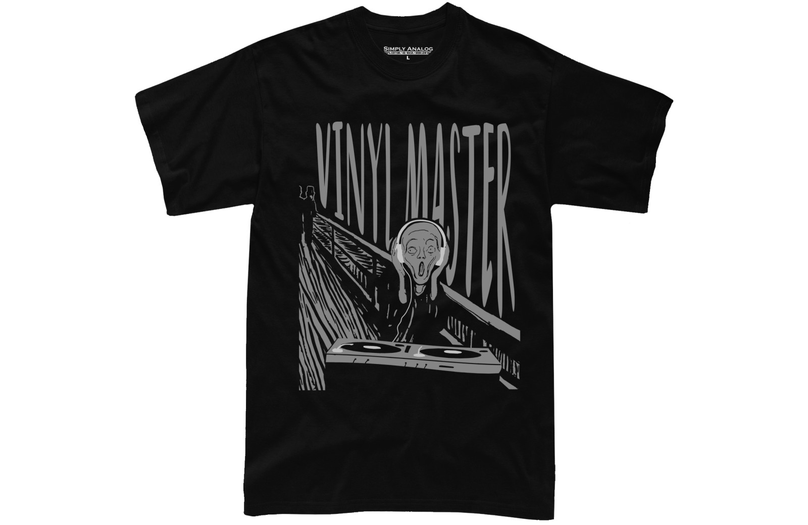 Simply Analog Vinyl Master MC Scream T-Shirt- XXL