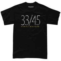 Simply Analog Vinyl Master 33/45 T-Shirt- S