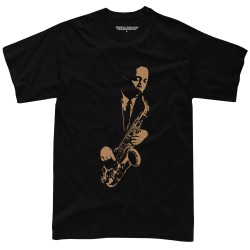 Simply Analog Vinyl Master Sax T-Shirt- XL