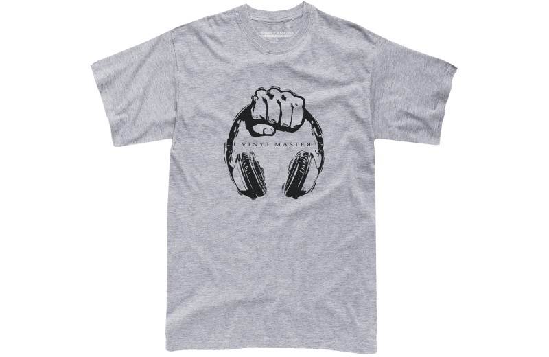 Simply Analog Vinyl Master Headphones T-Shirt- L