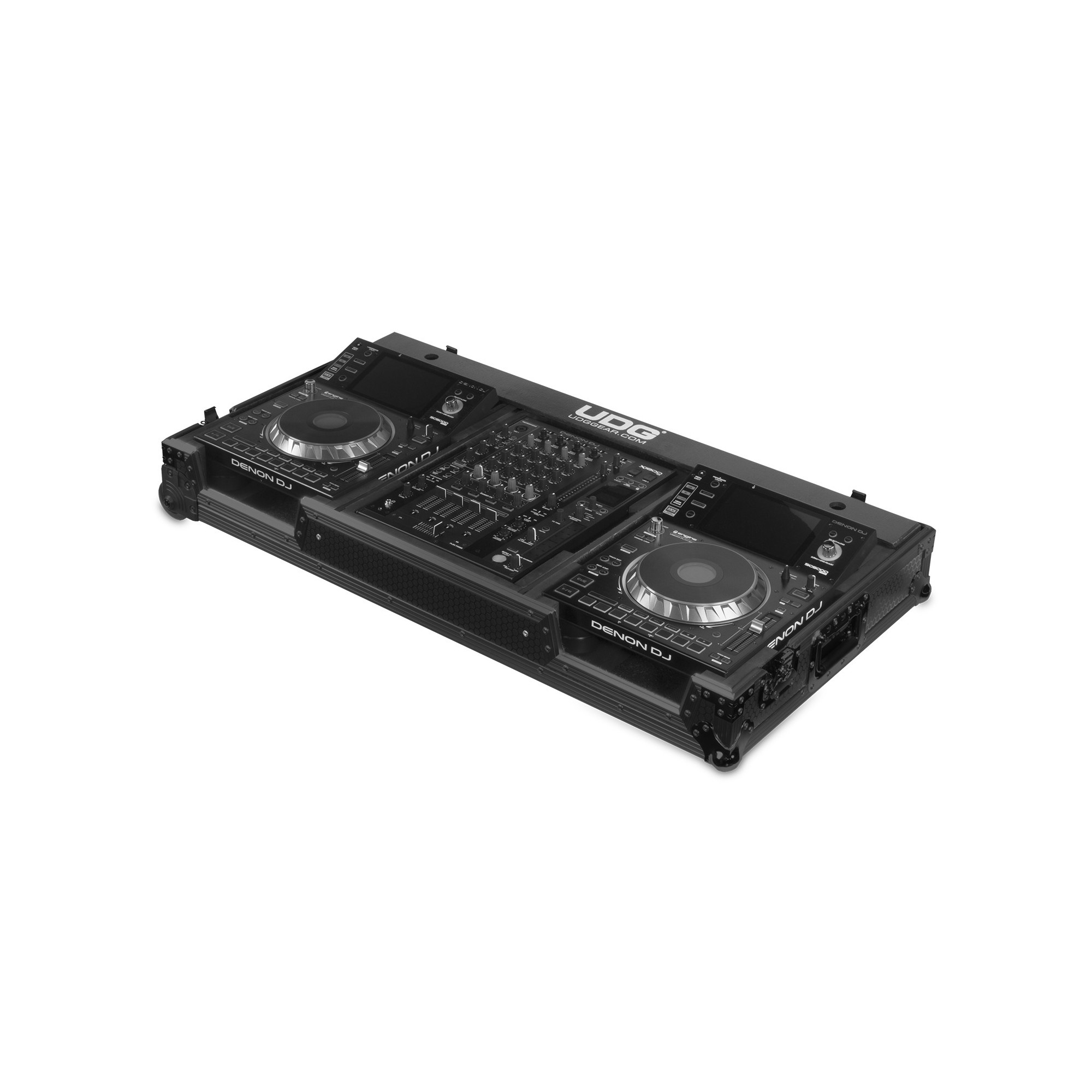 Udg Gear U91046Bl Ult Fl Case Set Denon Dj Sc5000/ X1800 Bl