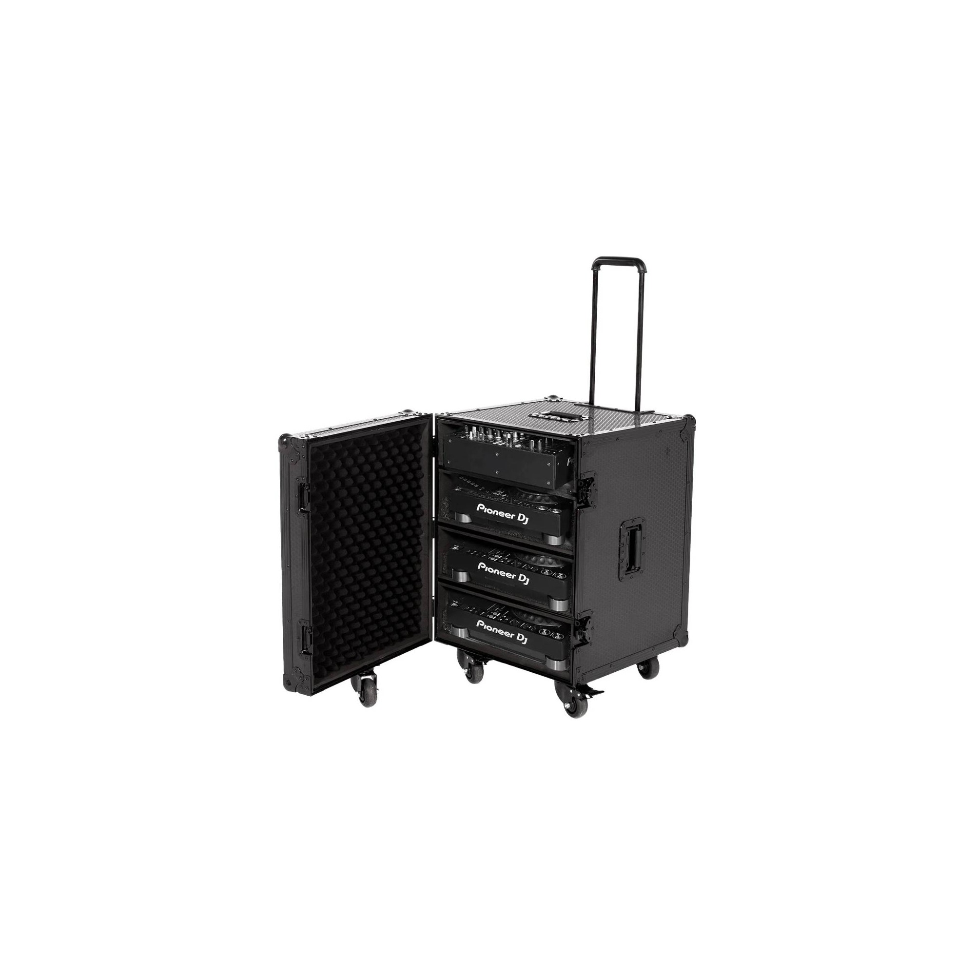Udg Gear U91101Bl Ultimate Fl Case For 4 Cdj Mixer Black Plus