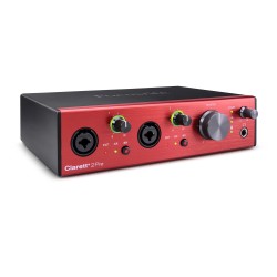FOCUSRITE CLARETT+ 2PRE USB AUDIO MIDI INTERFACE 10-IN/4-OUT