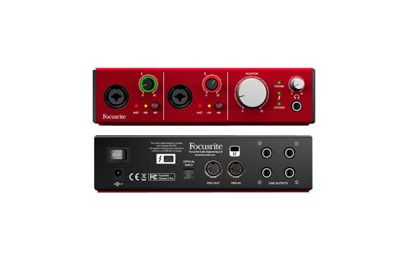 Focusrite Clarett 2 Pre Audio Intrerface