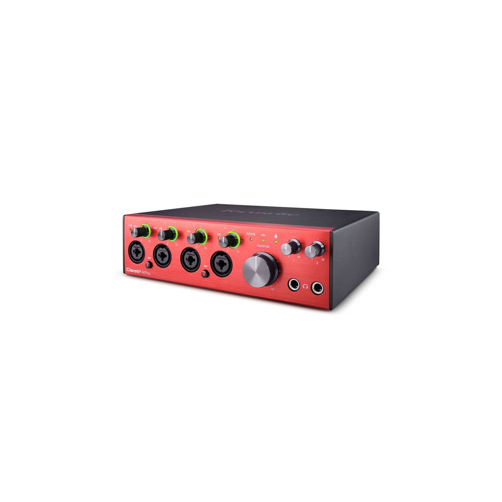 FOCUSRITE CLARETT+ 4PRE USB AUDIO MIDI INTERFACE 18-IN/8-OUT