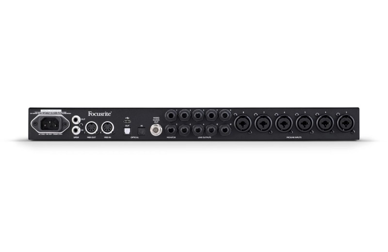 Focusrite ClarettL+ 8pre USB Audio Midi Interface 18-IN/20-OUT