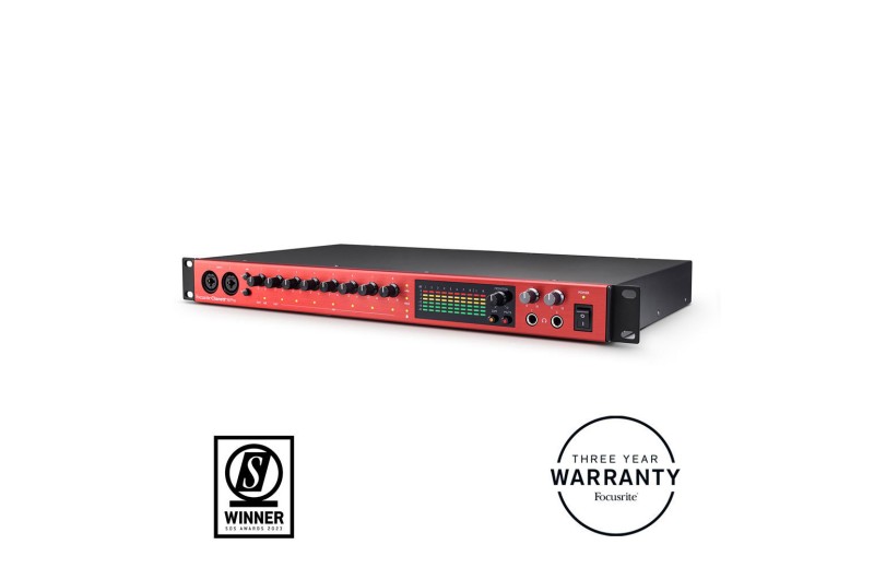 Focusrite ClarettL+ 8pre USB Audio Midi Interface 18-IN/20-OUT