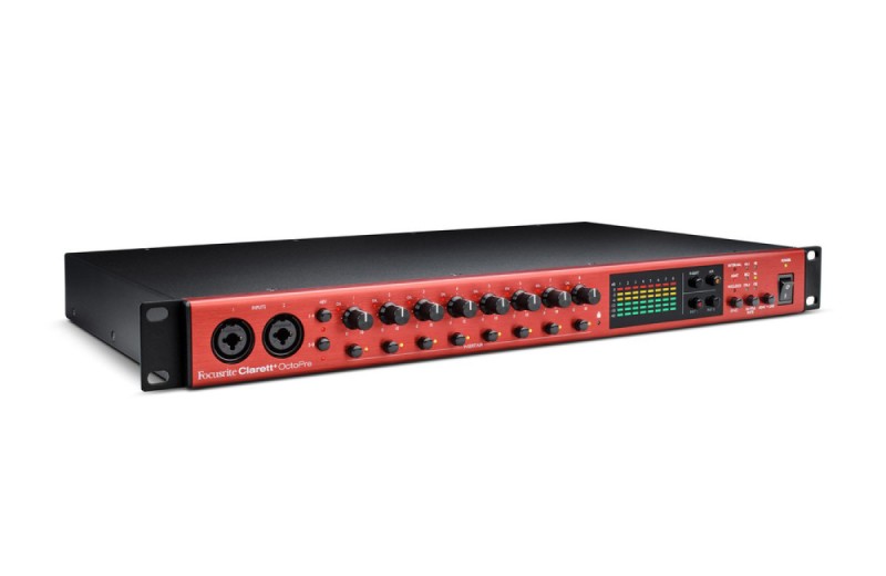 FOCUSRITE CLARETT+OCTOPRE ΠΡΟΕΝΙΣΧΥΤΗΣ ΜΙΚΡΟΦΩΝΟΥ CONVERTER
