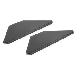 VONYX DBC2 Γωνιακά ράφια με θήκη για DJ Booth (Ζεύγος)