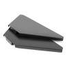 VONYX DBC2 Corner Shelves with Case for DJ Booth (Pair)