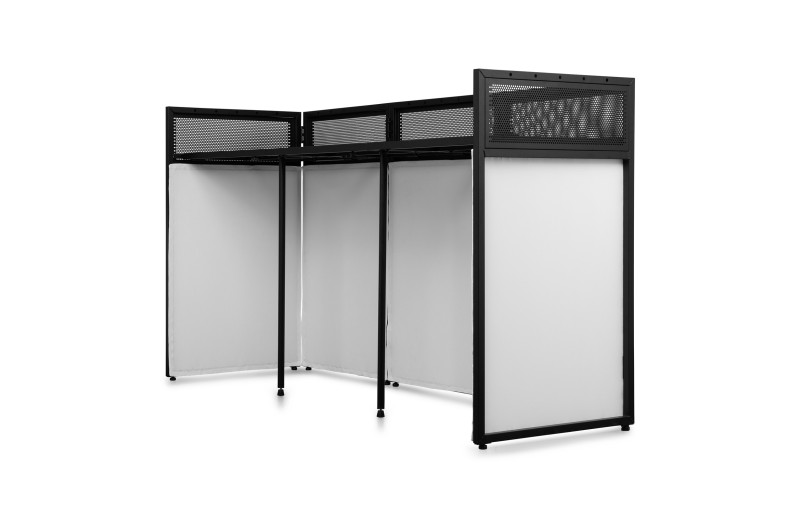 VONYX DBA200 Foldable DJ Booth System Pro Large
