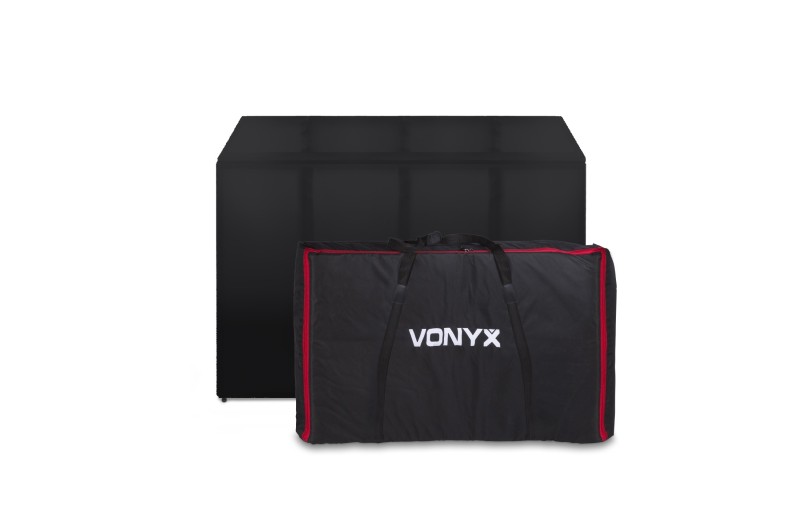 VONYX DB5 Pro Foldable DJ Booth System Large 2m