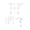 VONYX DBLH1 Ρυθμιζόμενη Βάση Laptop για DJ Booth