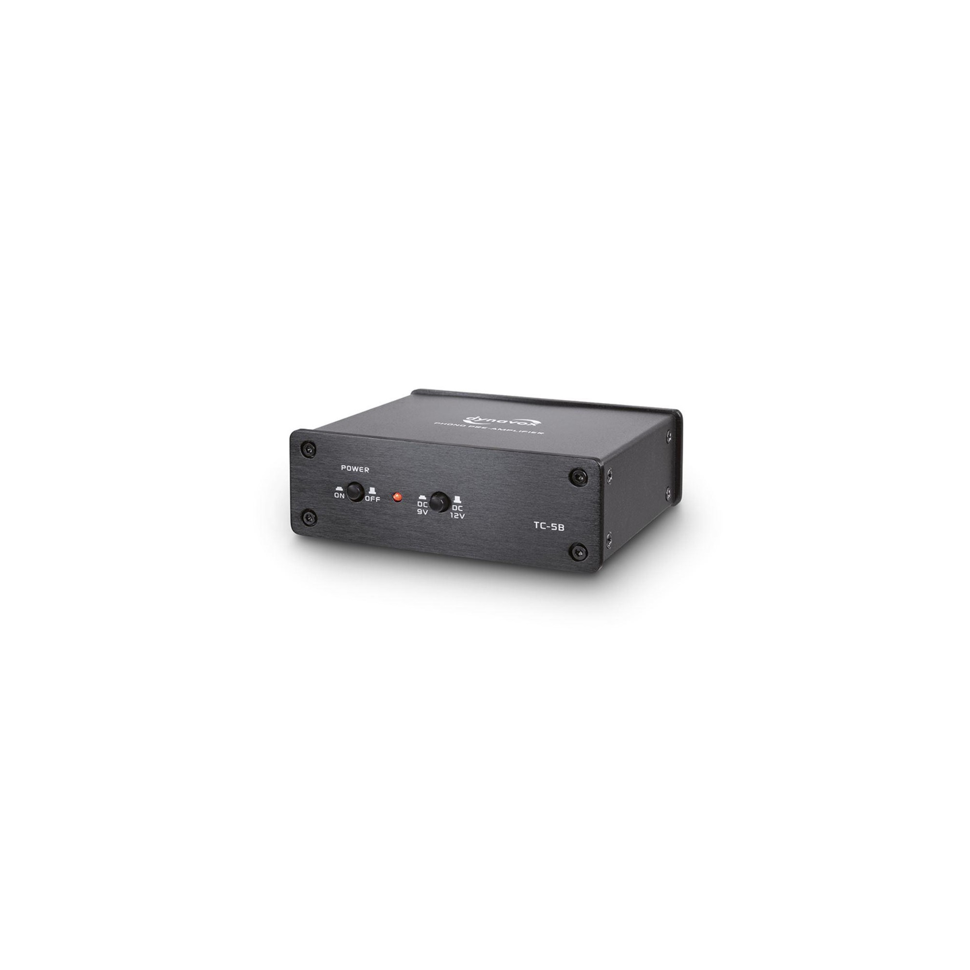 Dynavox TC-5B Προενισχυτής Phono - Μαύρο