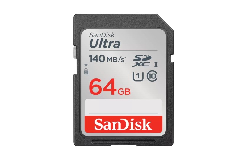 SanDisk SDSDUNB-064G-GN6IN Ultra 64GB SDXC Memory Card 140MB/s