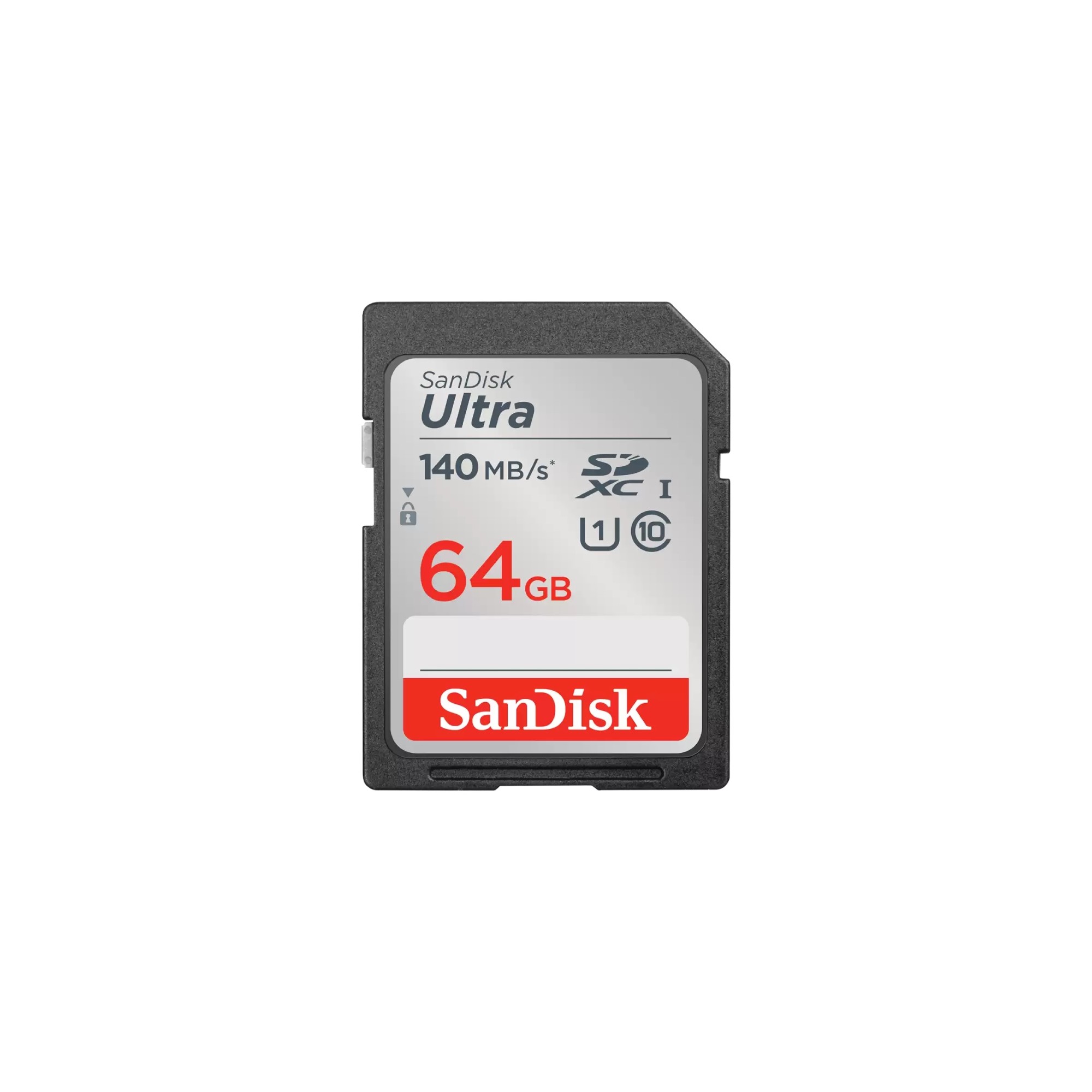 SanDisk SDSDUNB-064G-GN6IN Ultra 64GB SDXC Memory Card 140MB/s