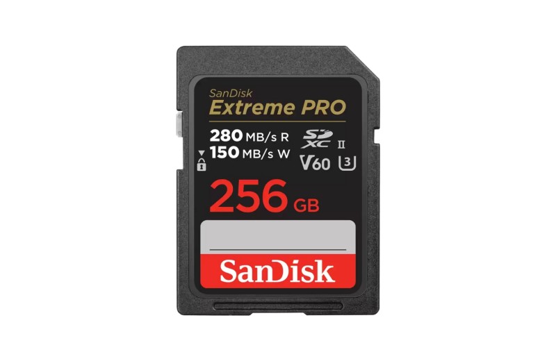 SanDisk Extreme PRO 256GB SDXC UHS-II + 2 years RescuePRO Deluxe