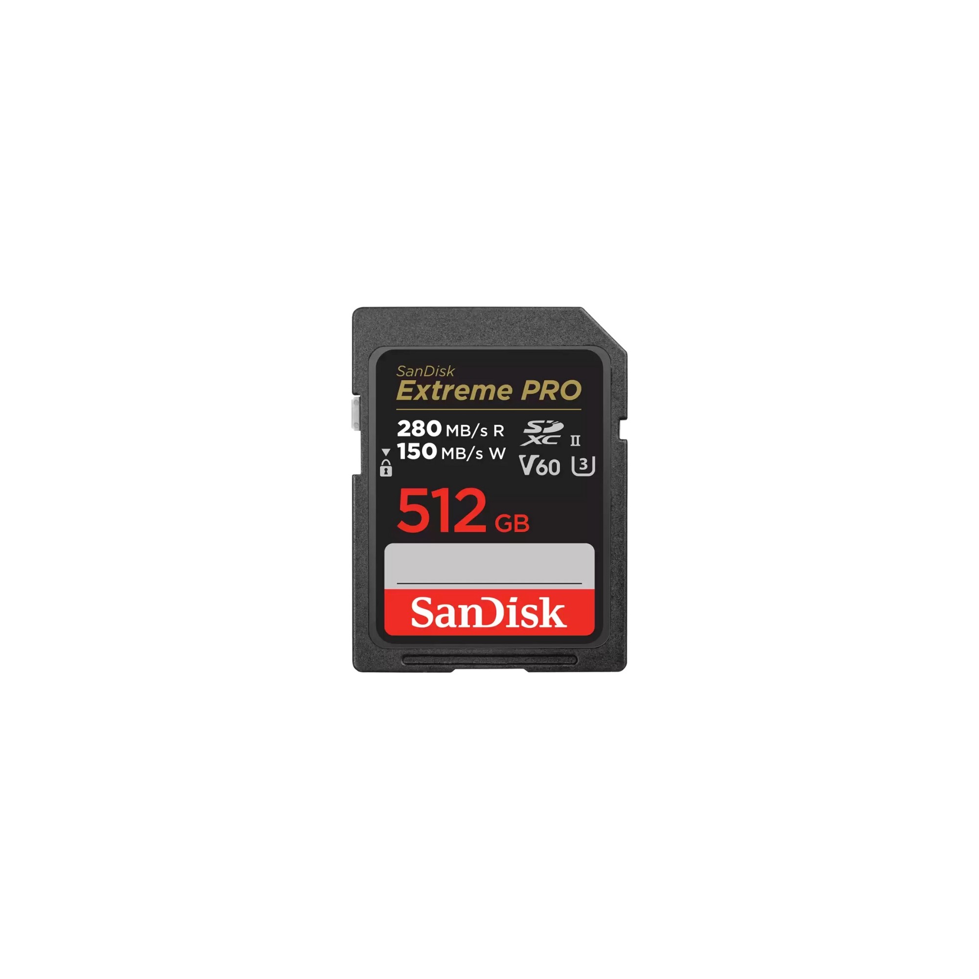 SanDisk Extreme PRO 512GB SDXC UHS-II + 2 years RescuePRO Deluxe