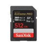 SanDisk Extreme PRO 512GB SDXC UHS-II + 2 years RescuePRO Deluxe
