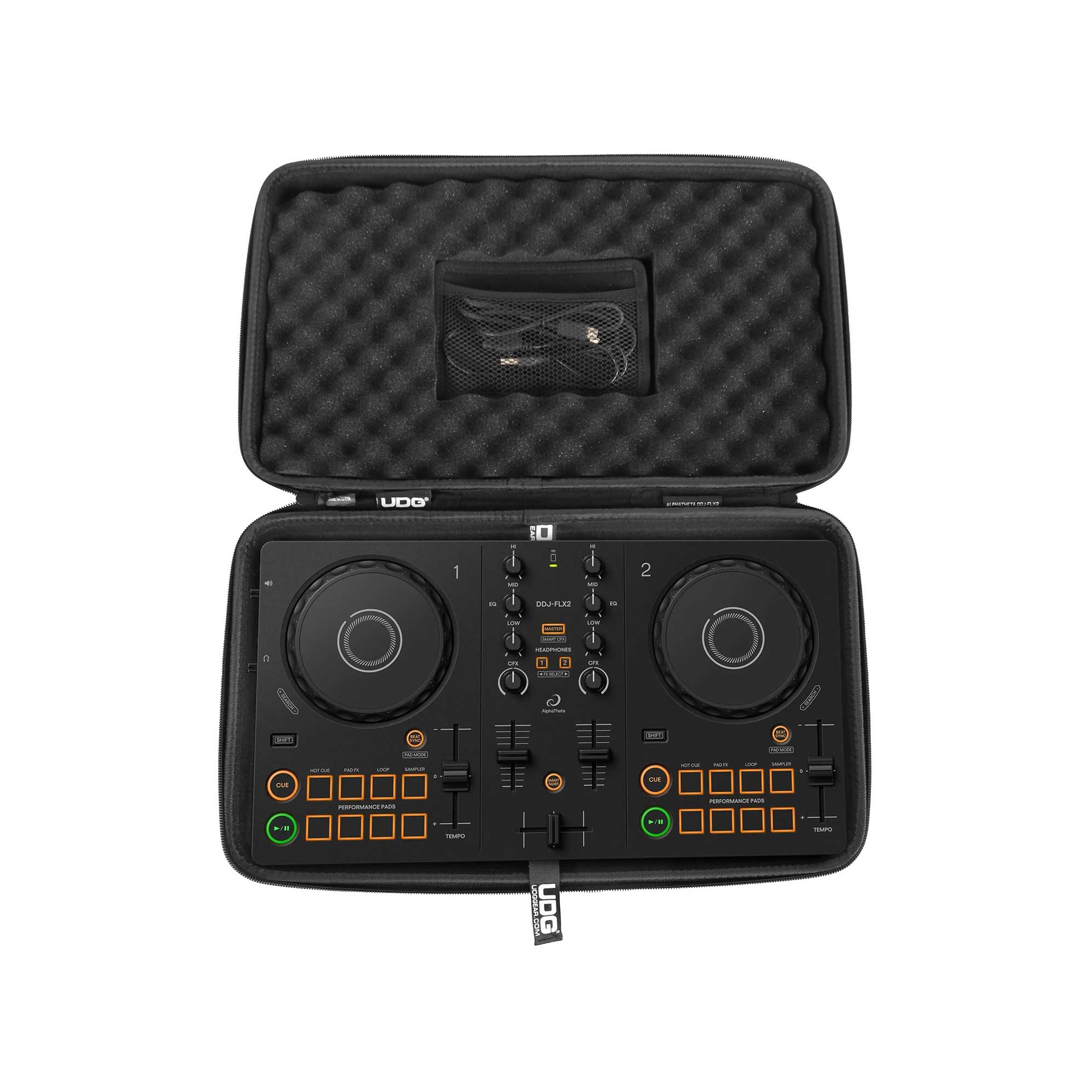 Udg Gear U8331Bl Udg Creator Alphatheta Ddj-Flx2 Hardcase Black