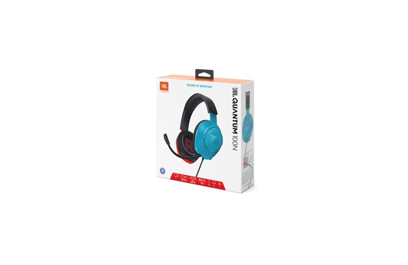 JBL Quantum 100N Quantum 100N, Nintendo Over-Ear Wired Gaming Headset