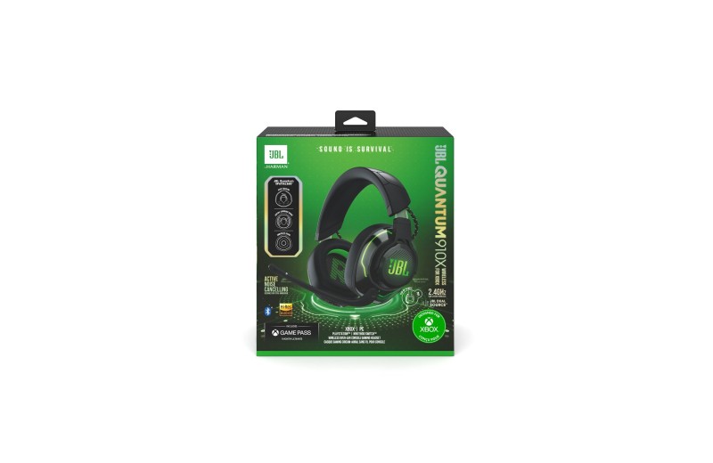 JBL Quantum 910 Xbox JBL Quantum 910X, Xbox Over-Ear Dual Wireless Gaming Headset