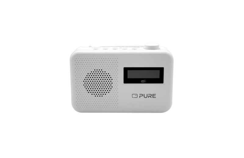 PURE Elan One 2 φορητό ψηφιακό ραδιόφωνο με DAB+ και Bluetooth, Λευκό