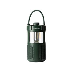 PURE WOODLAND GLOW Aδιάβροχο φορητό ηχείο Bluetooth και φωτιστικό