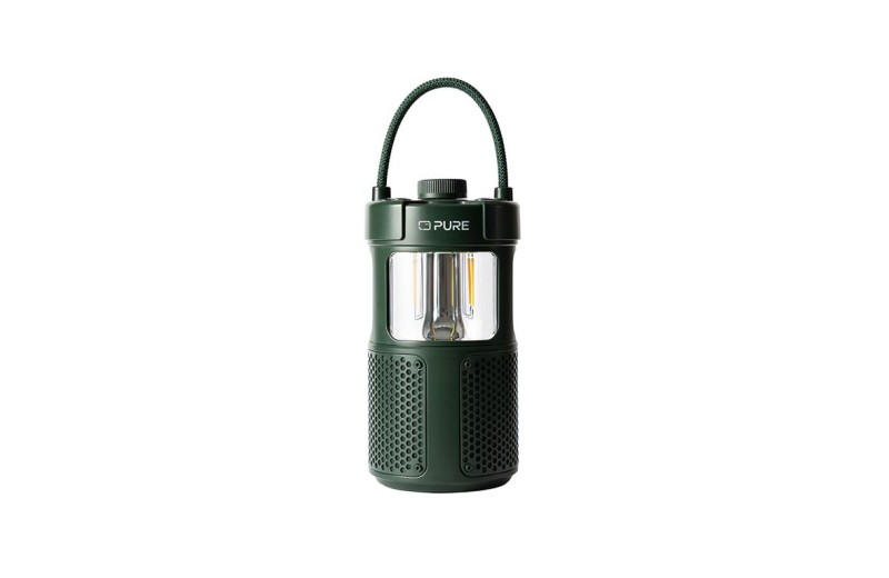 PURE WOODLAND GLOW Aδιάβροχο φορητό ηχείο Bluetooth και φωτιστικό