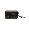 PURE Classic Mini Ψηφιακό Pαδιόφωνο DAB+ και Bluetooth, Coffee Black / Walnut