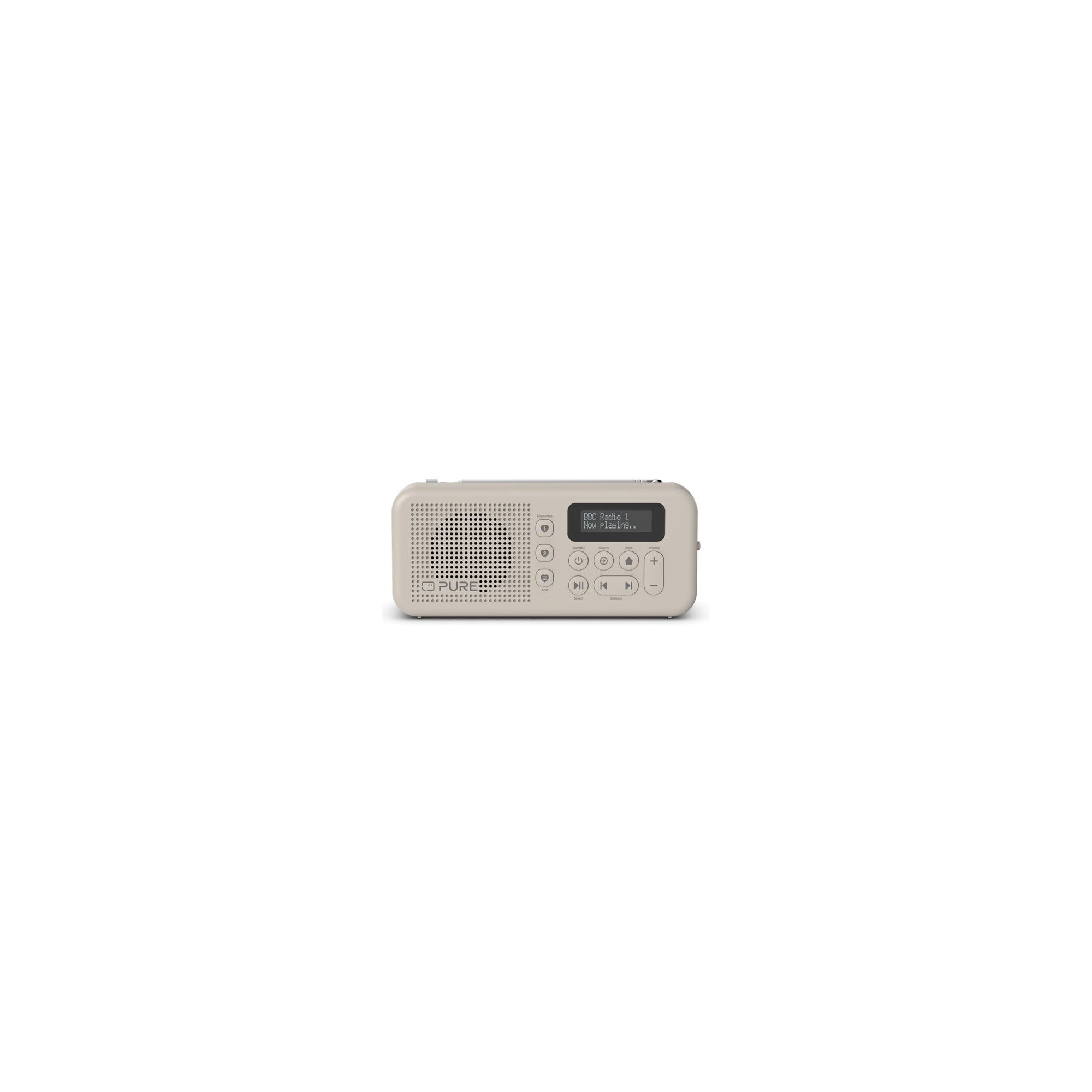 PURE Elan Move φορητό ψηφιακό ραδιόφωνο με DAB+ και Bluetooth, Sand