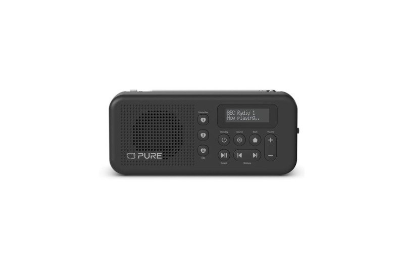 PURE Elan Move φορητό ψηφιακό ραδιόφωνο με DAB+ και Bluetooth, Μαύρο